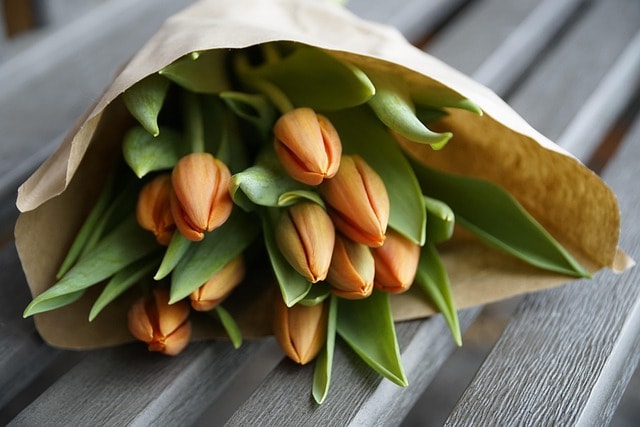 flowers, nature, tulips, flower background, bouquet, beautiful flowers, flower wallpaper, orange flowers, orange tulips, spring