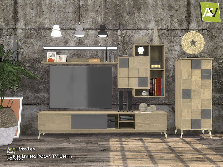 Turin Living Room TV Units