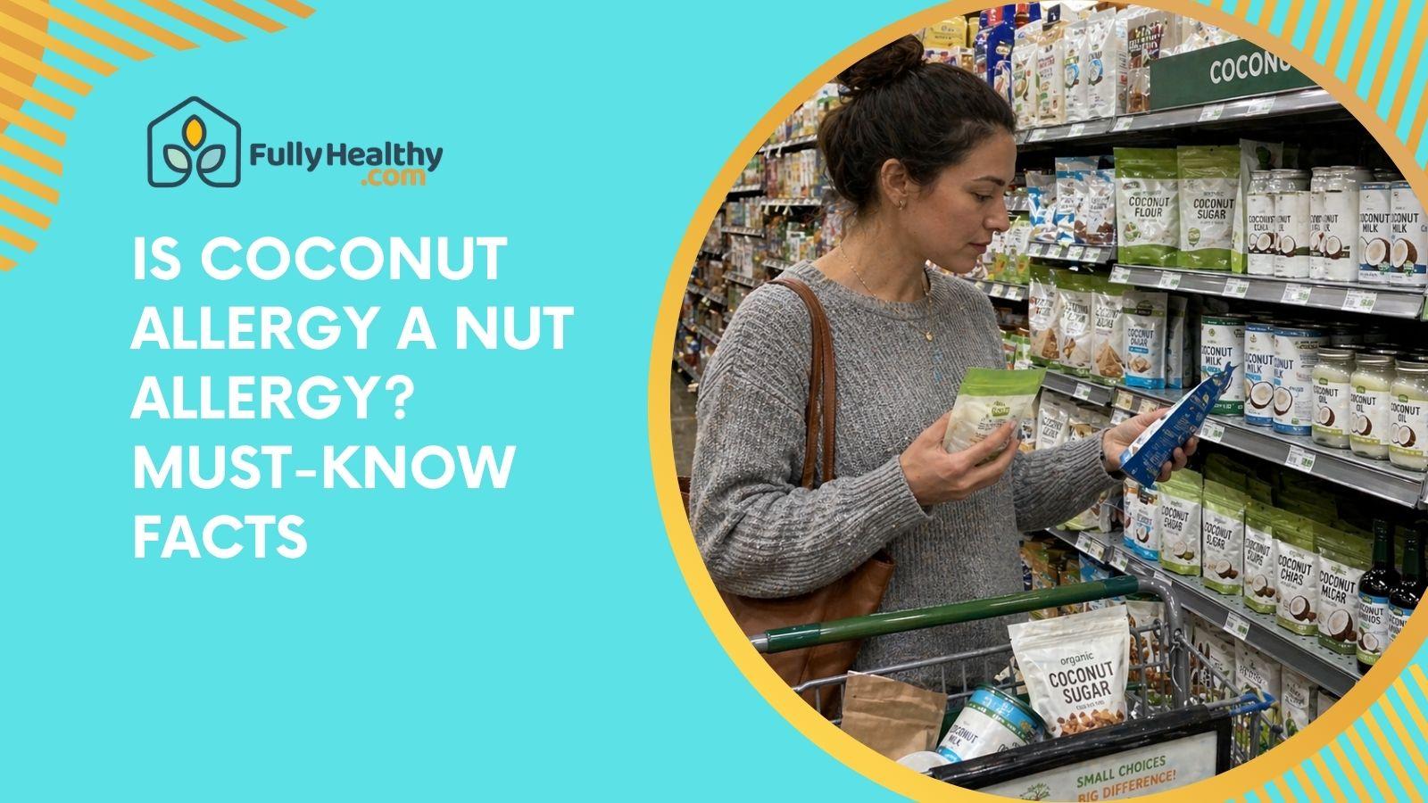 Is Coconut Allergy a Nut Allergy? Must-Know Facts