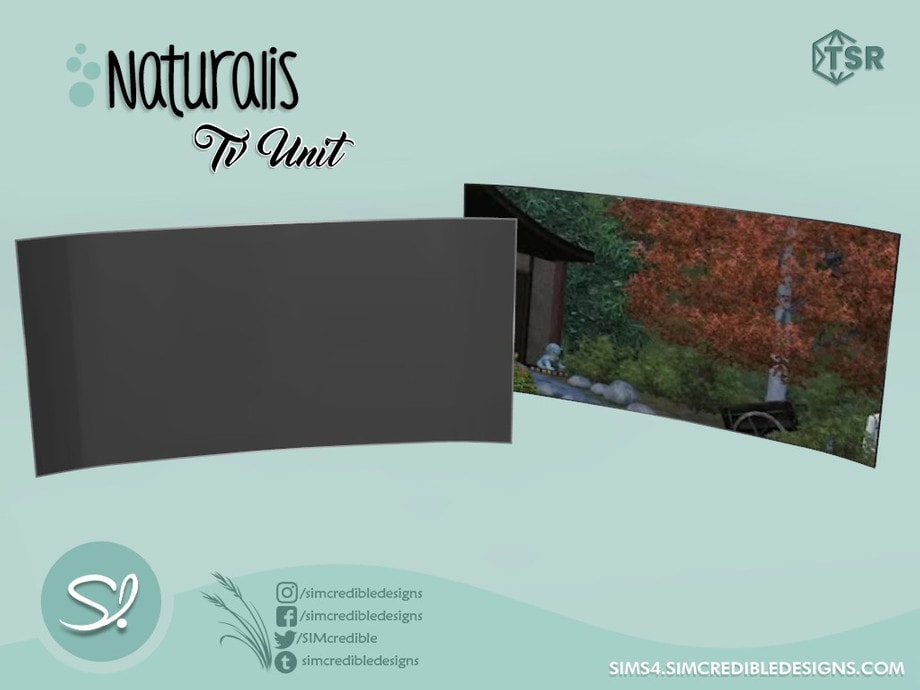 Naturalis TV Unit Curved TV