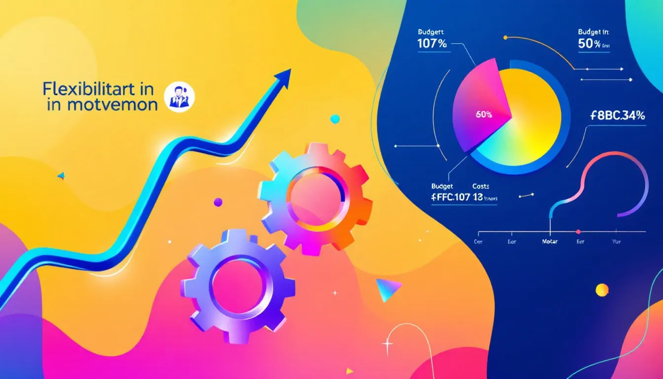 Grafik, die die Kosteneffizienz und Budgetplanung bei der PC-Miete darstellt.