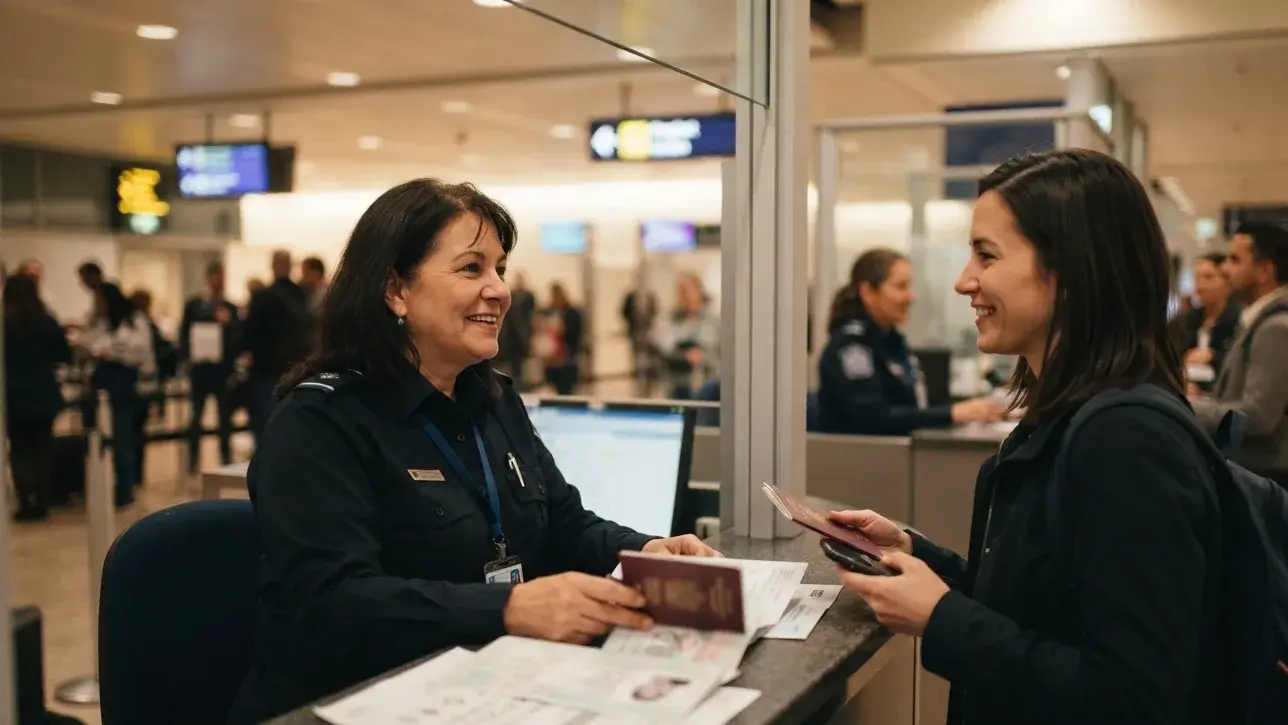 Different entry and exit country onward ticket route logic