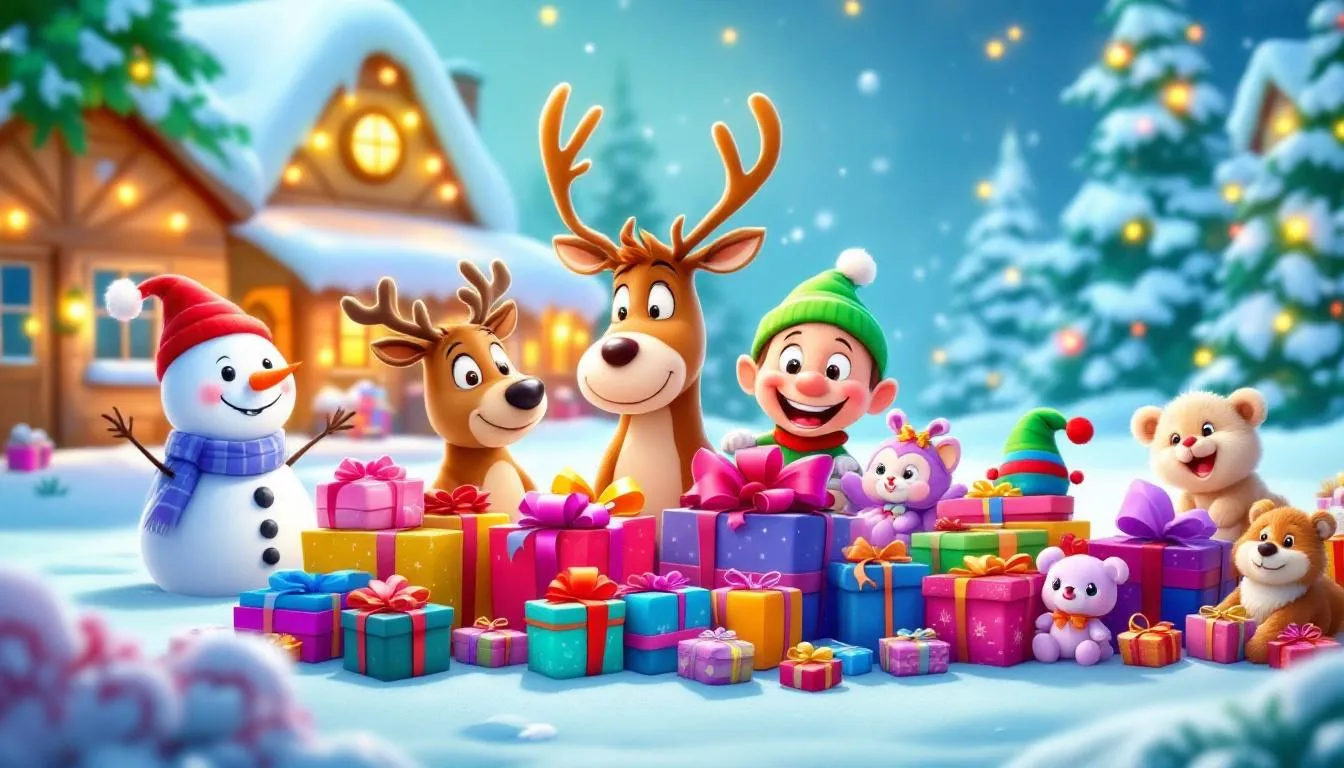 Holiday-themed gifts that bring joy to kids.