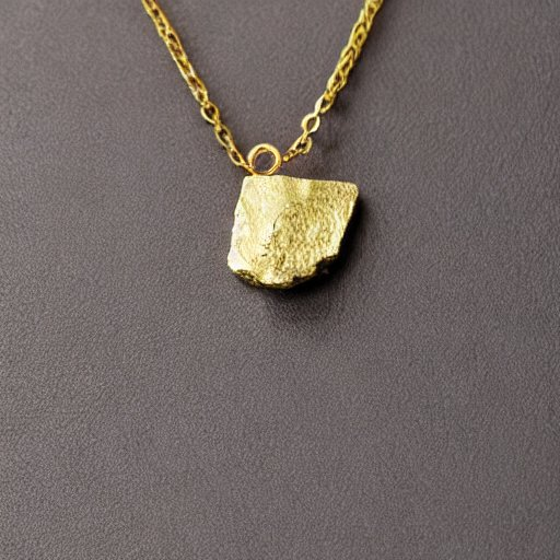 rough gold bar necklace