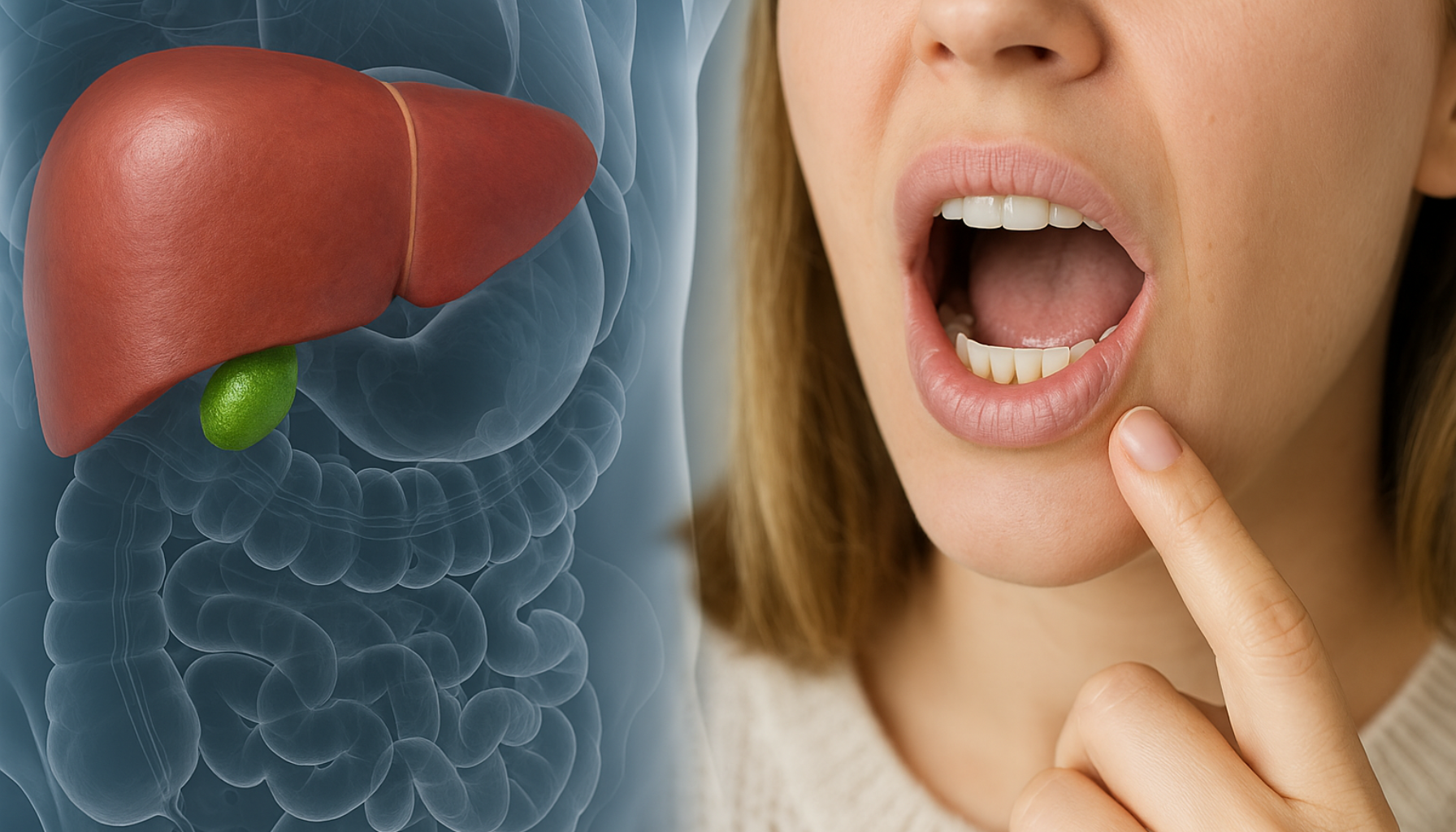 Galleblære: Når fordøyelsen påvirker munnen