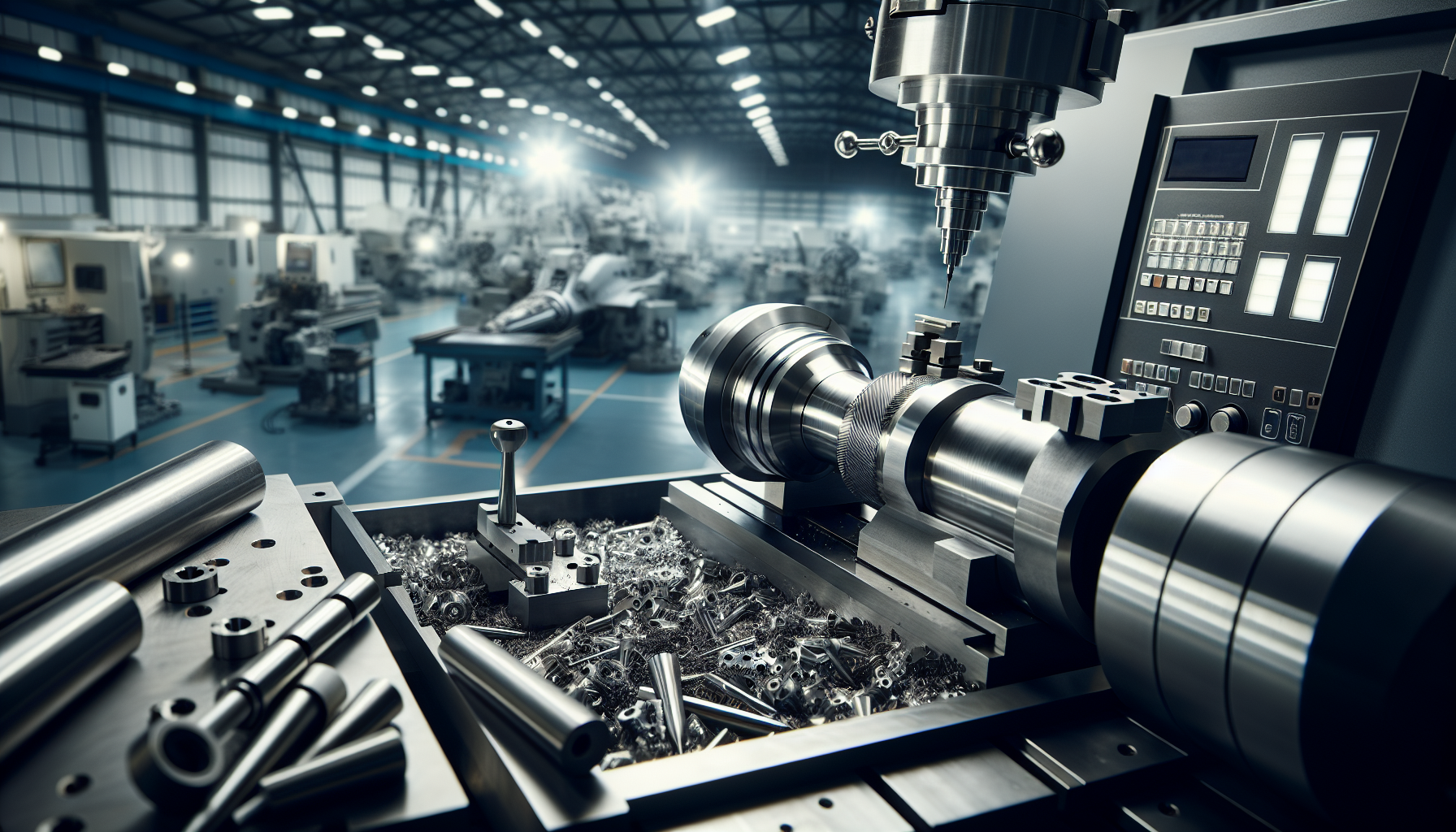 Swiss lathe machining aerospace parts