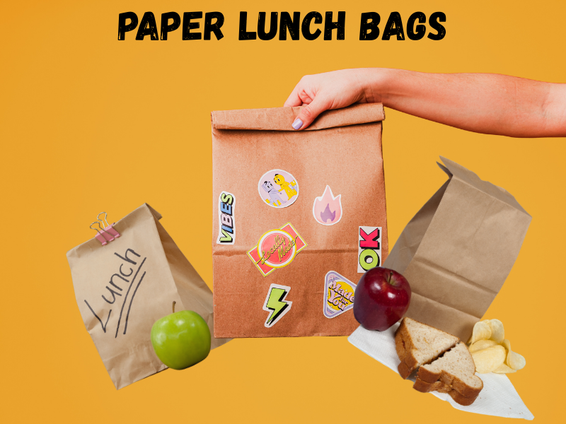 An illustration of a Paper Lunch Bags