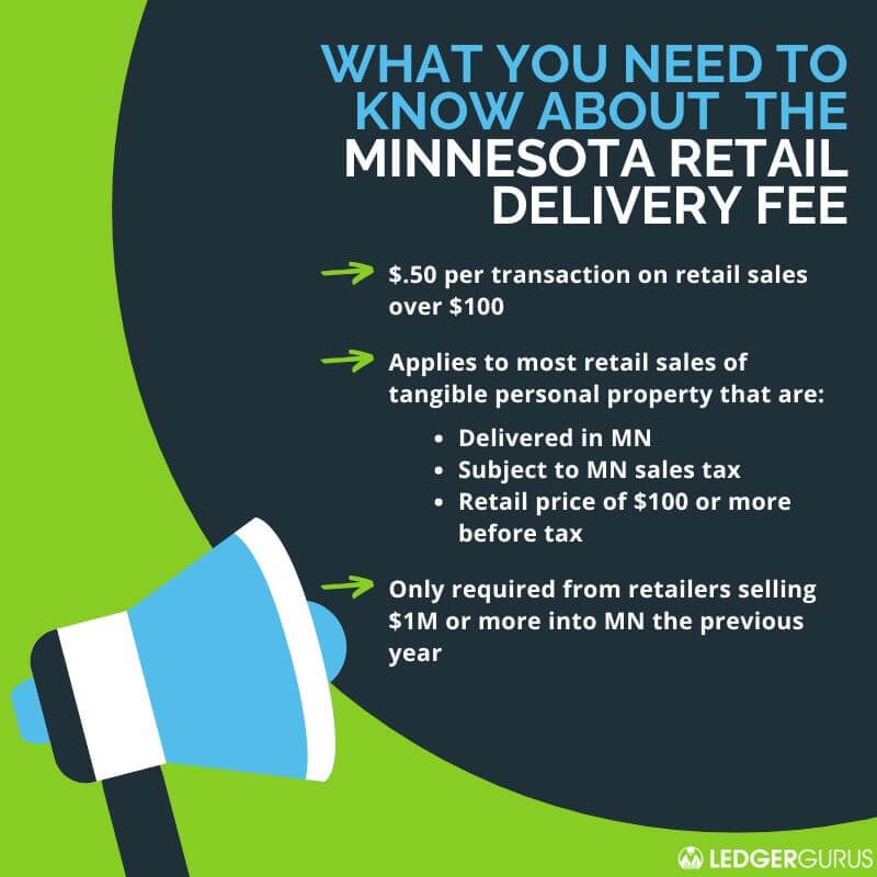 What you need to know about the Minnesota Retail Delivery Fee