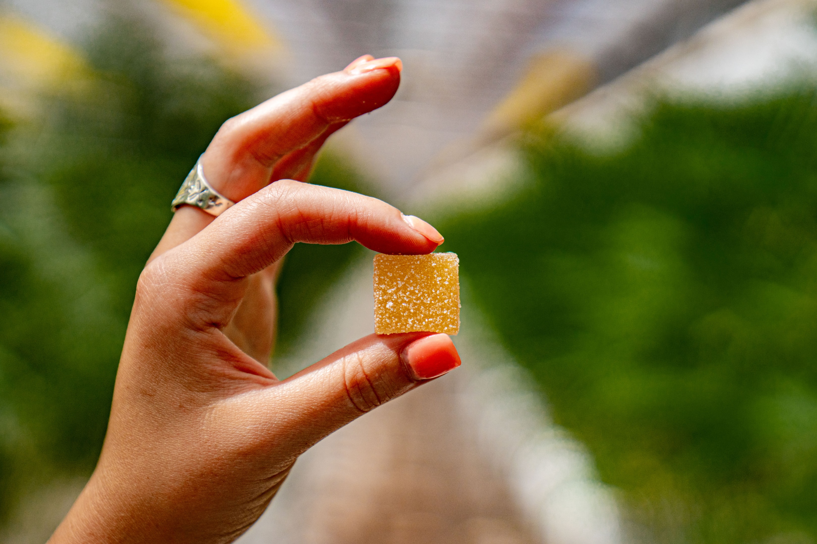 Our THC gummies are derived from the cannabis sativa plant, both Delta 9 THC and Delta 8. THC gummies may improve sleep quality, but so can CBD gummies and other THC products.