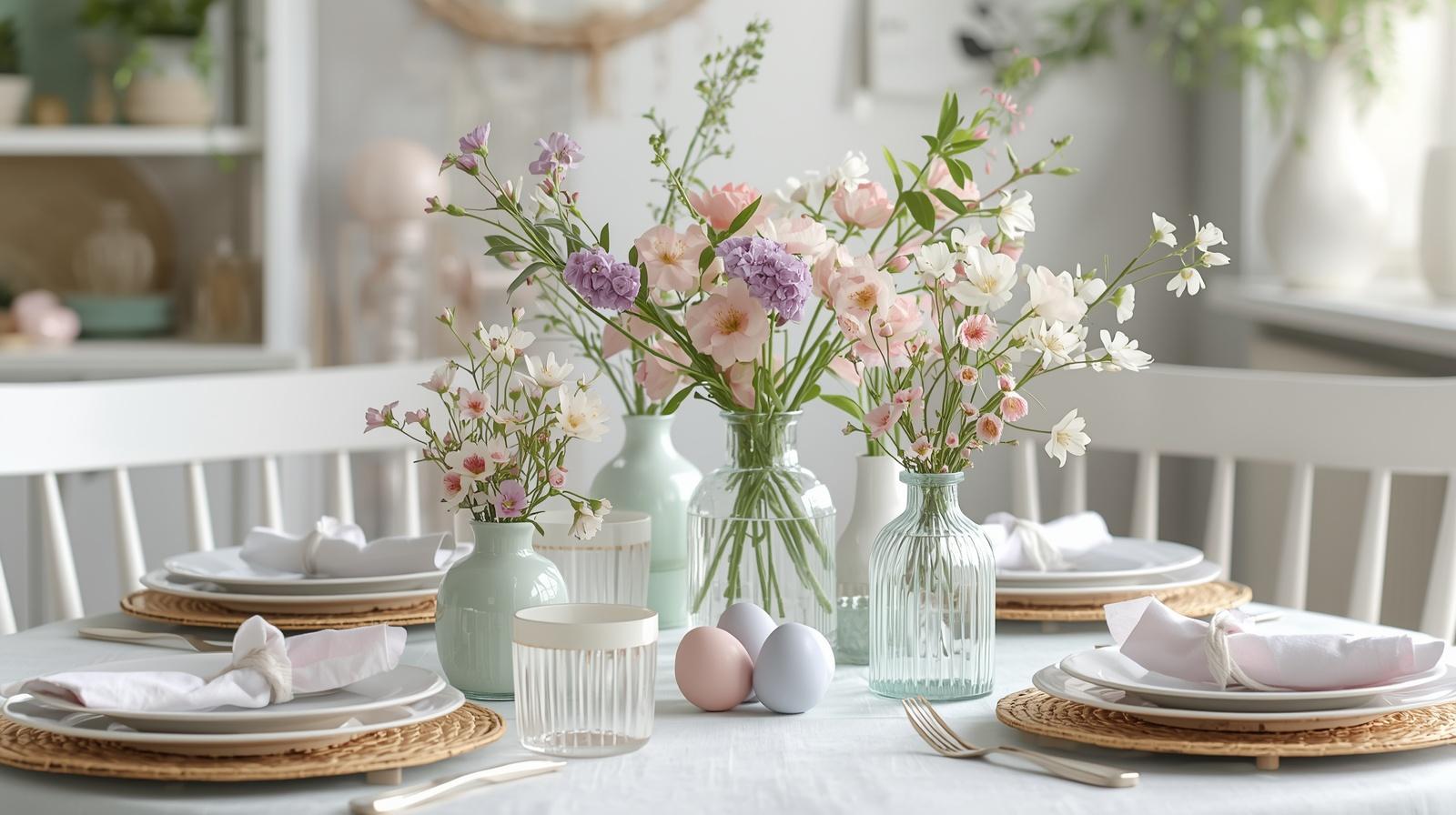 Spring inspired easter table decor for your next family lunch