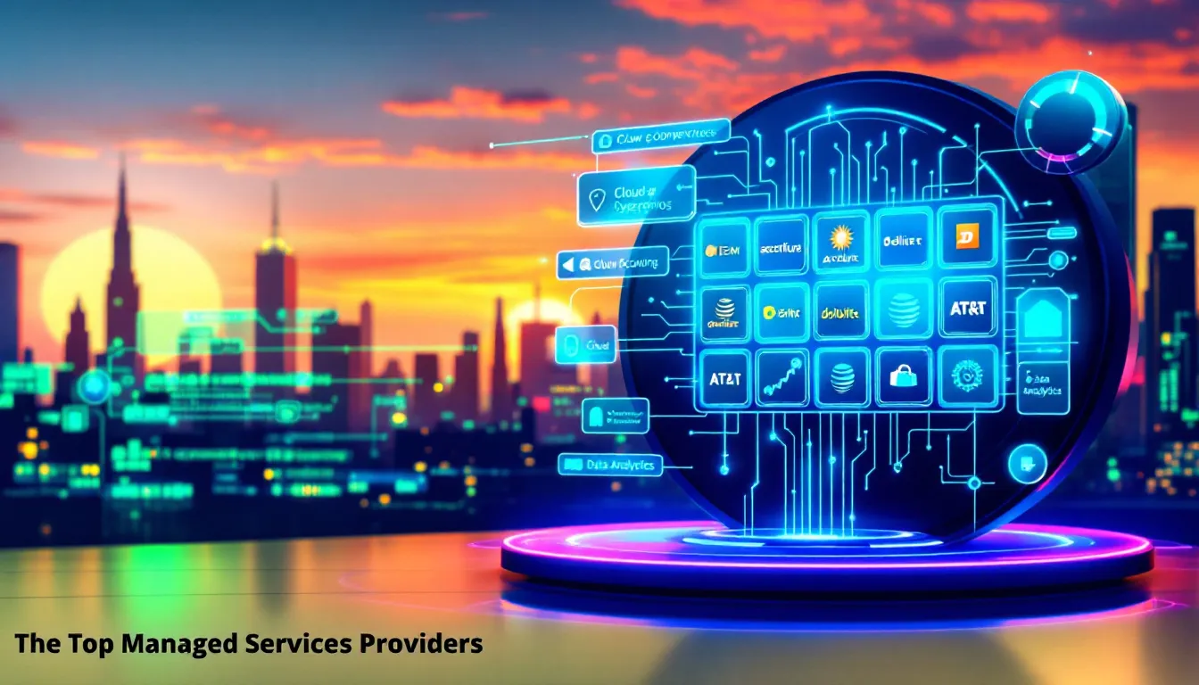 An overview of top managed services providers in the US, showcasing their services.