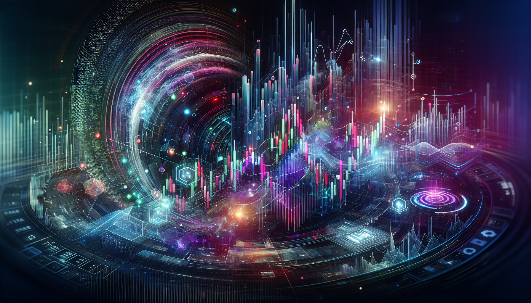 An illustration of advanced features in the NinjaTrader platform, showcasing charting tools and analytics.