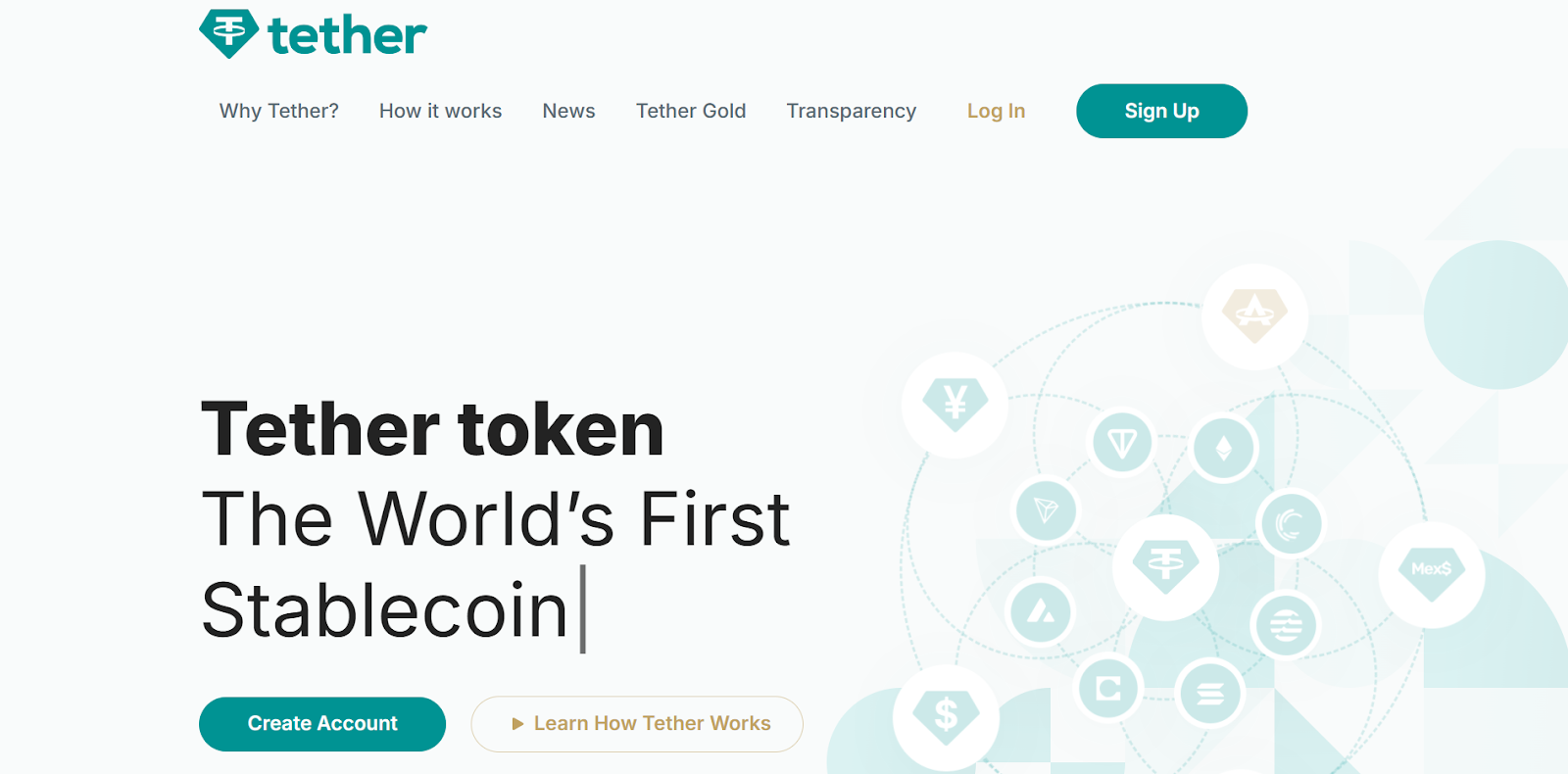 Tether (USDT) - Examples of Popular ERC-20 Tokens
