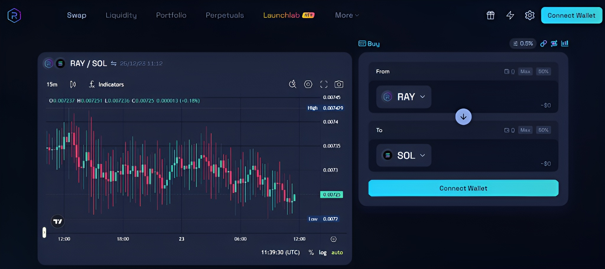 Buy Solana on Raydium 