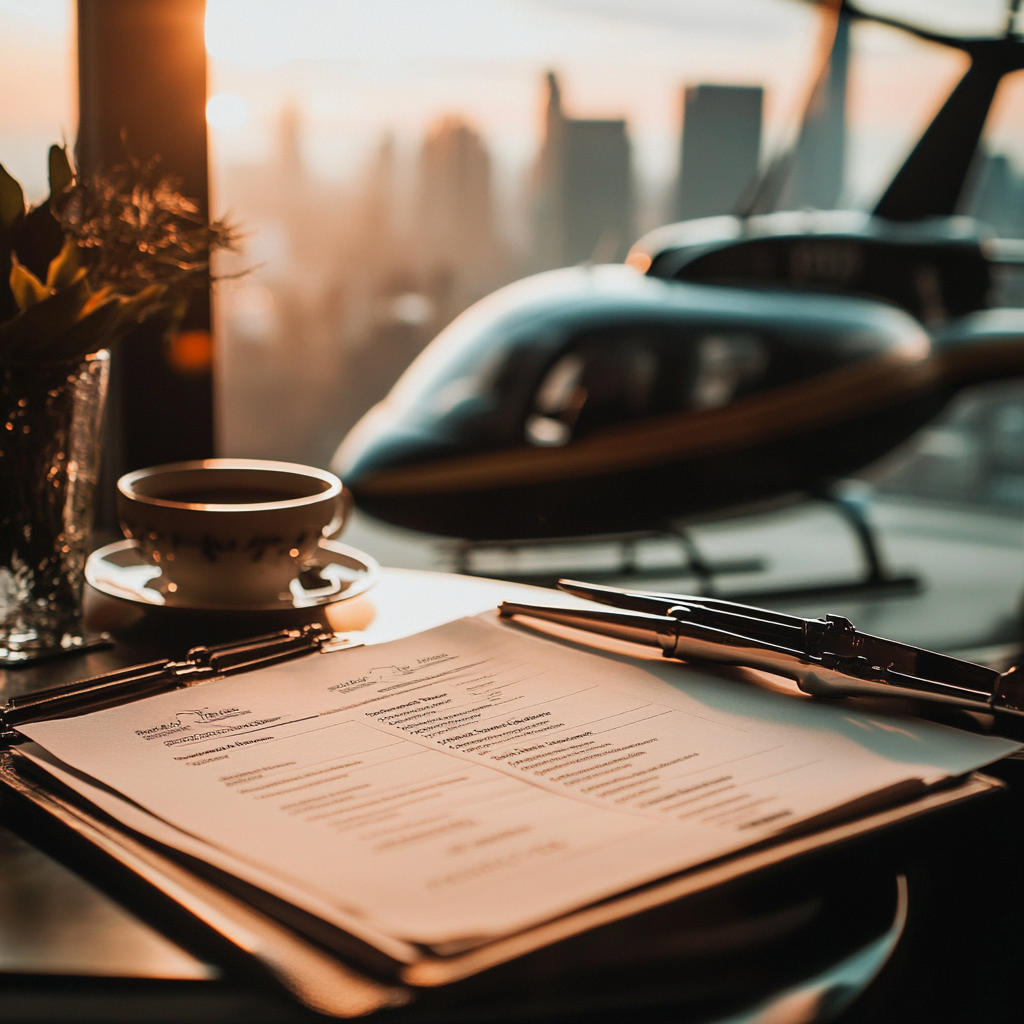A price list and package options for NYC helicopter tours.