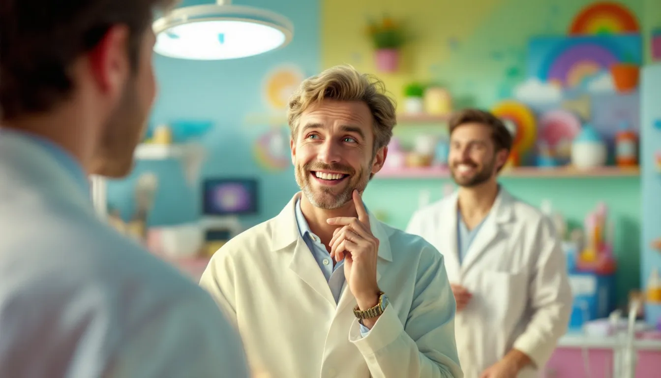 A concerned individual considering the safety of teeth whitening treatments.