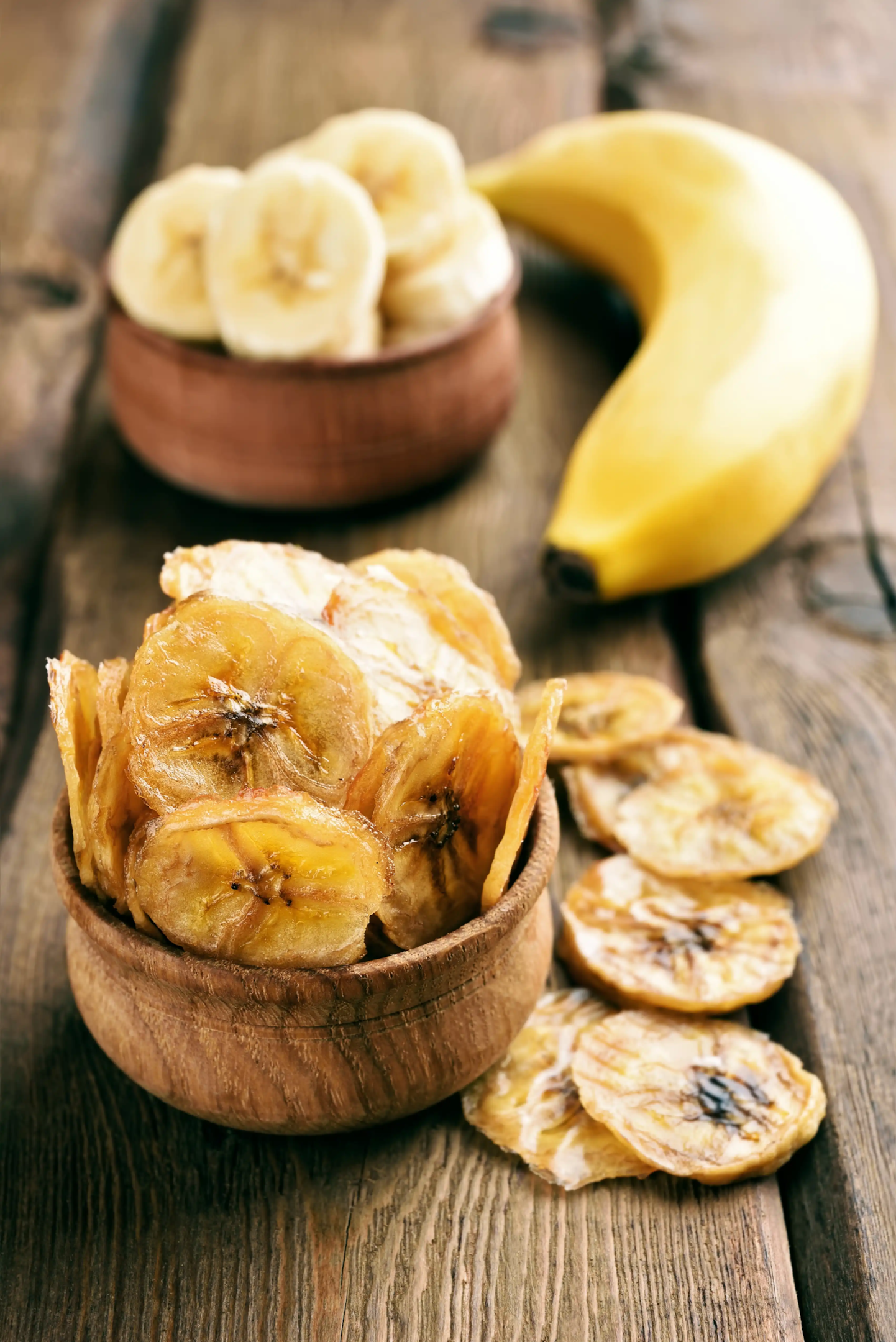 Ripe Bananas to Crisp Bananas