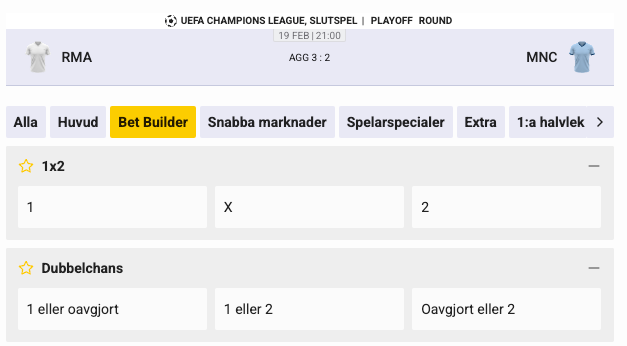 bet builder