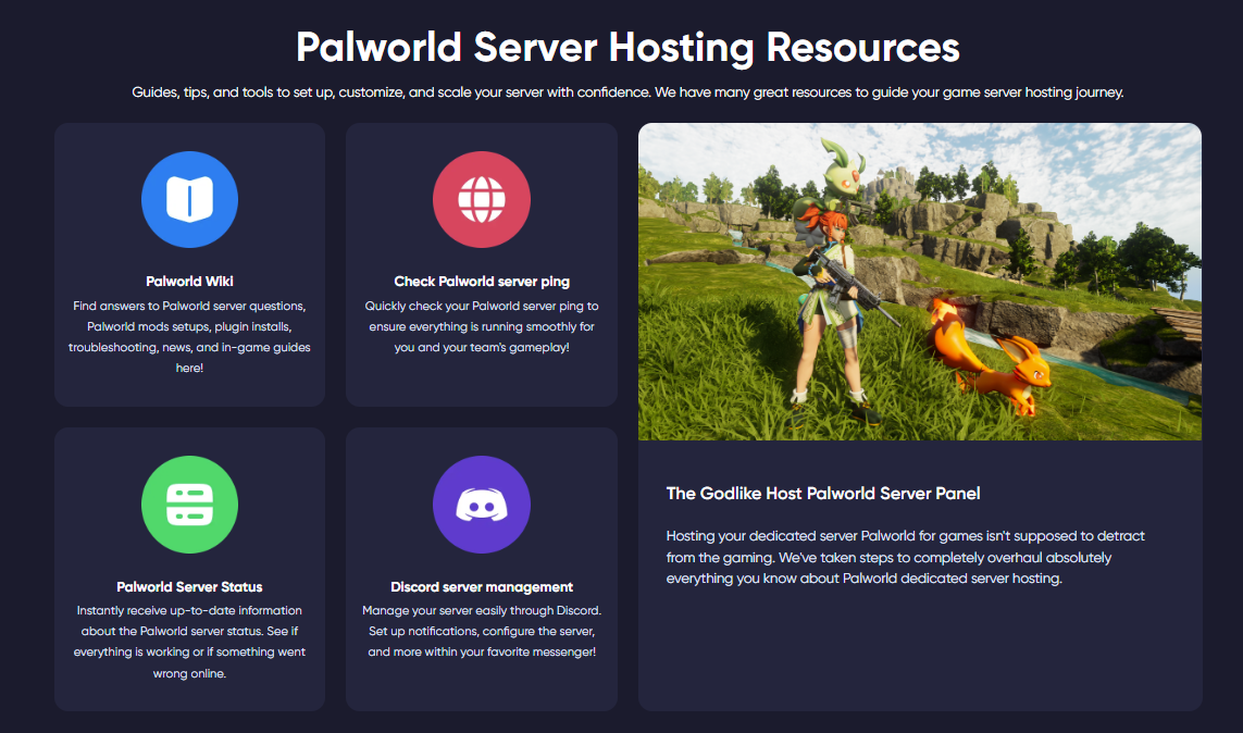 Godlike RUST hosting