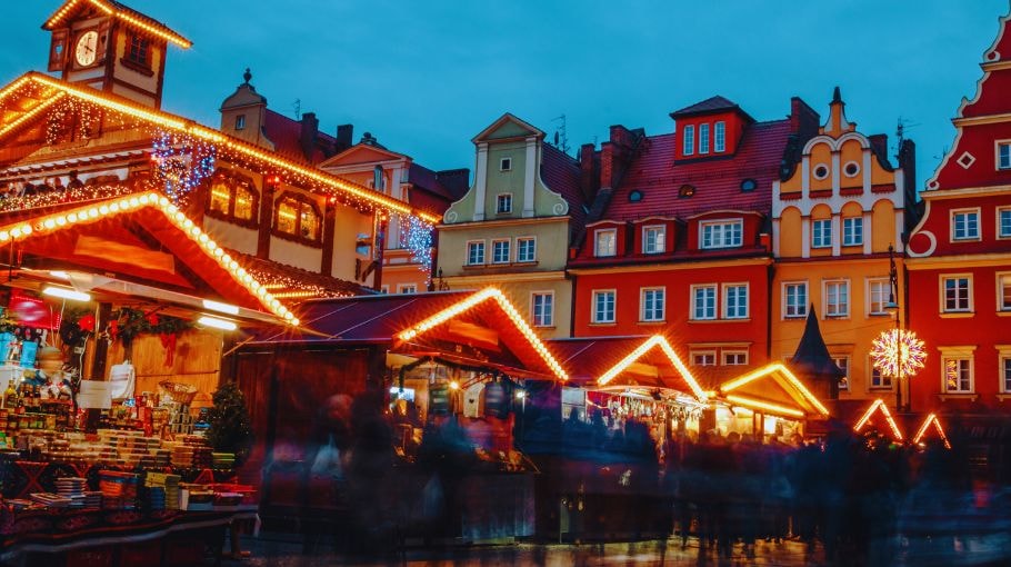 Jarmark Bożonarodzeniowy we Wrocławiu / foto. Canva.com