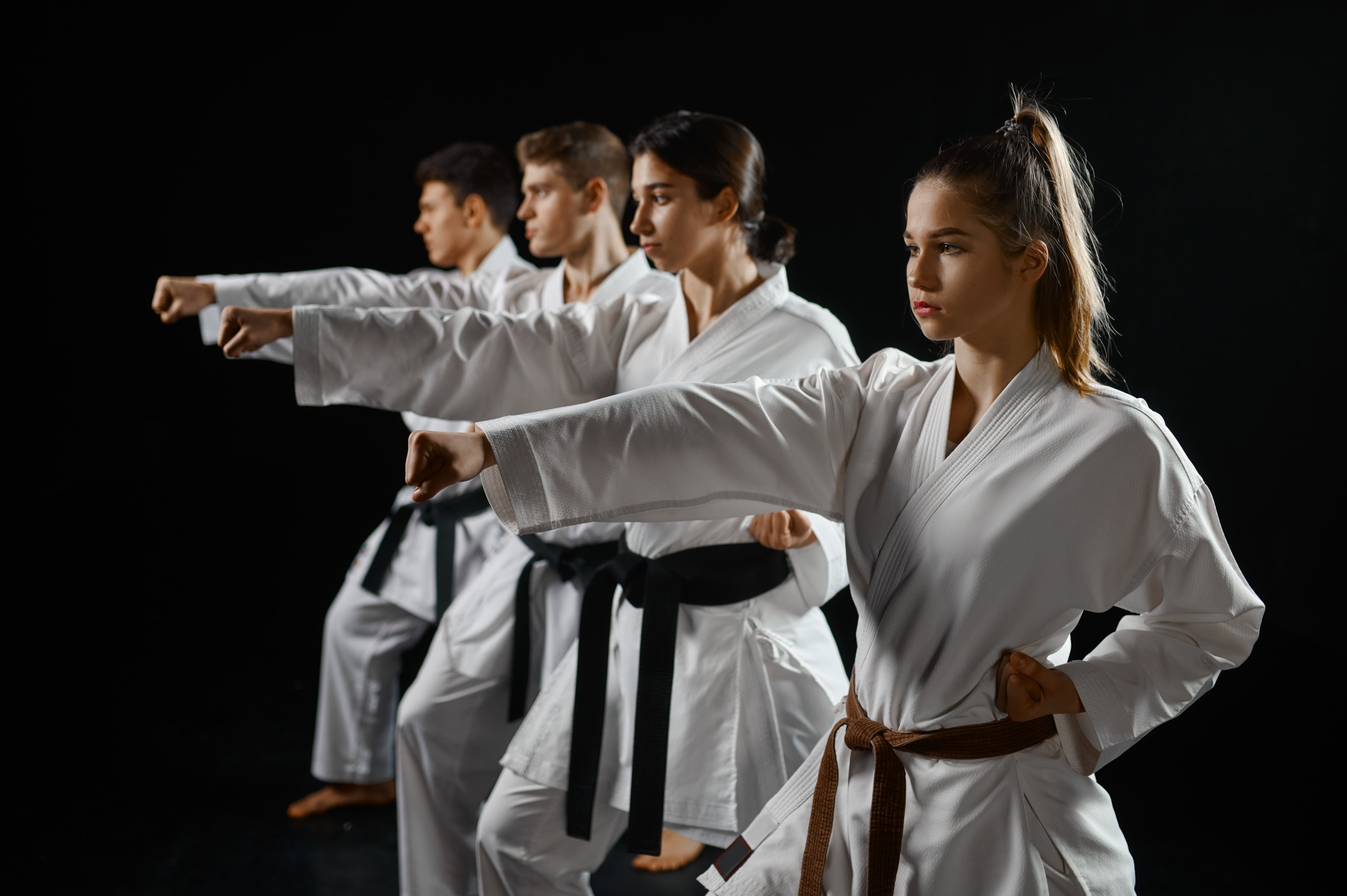 learn valuable life skills with taekwondo training in our martial arts school