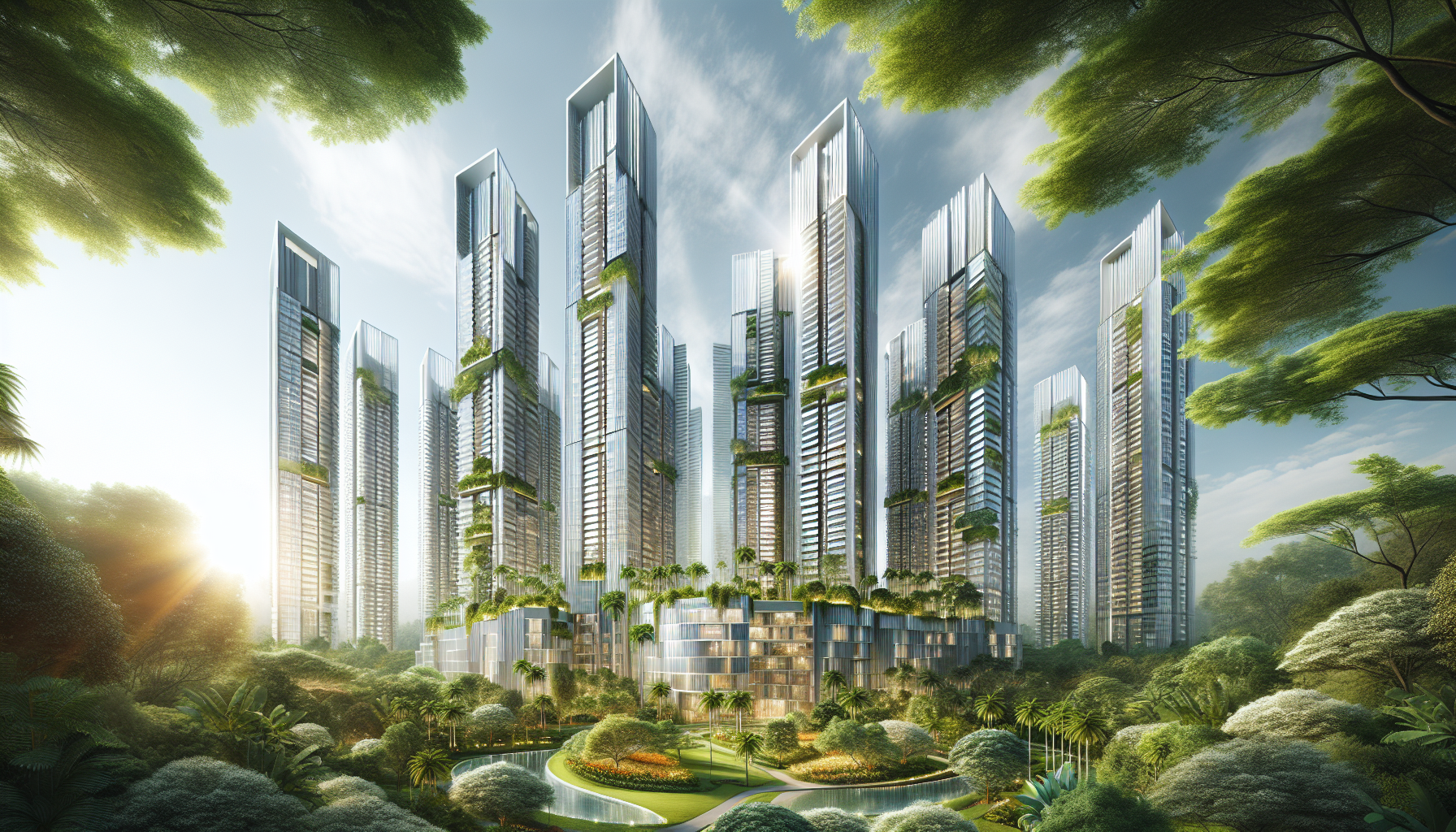 Illustration of Emerald of Katong condominium