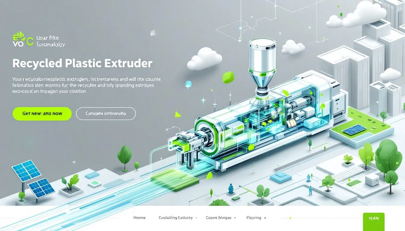 Choosing the right recycled plastic extruder for specific needs.