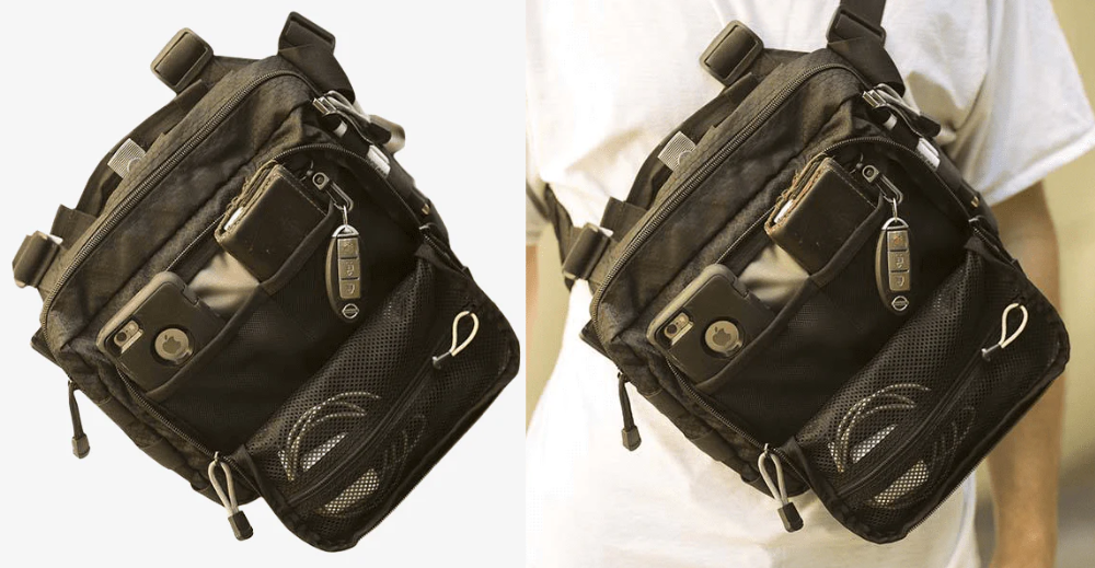 Bullet Blocker Level IIIA Chest Rig Bag