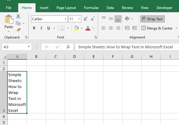 Beginners Guide How To Wrap Text In Excel