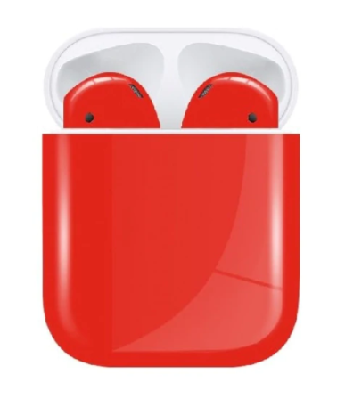 Apple Airpods 2cn generation with wired charging case customized by Switch.