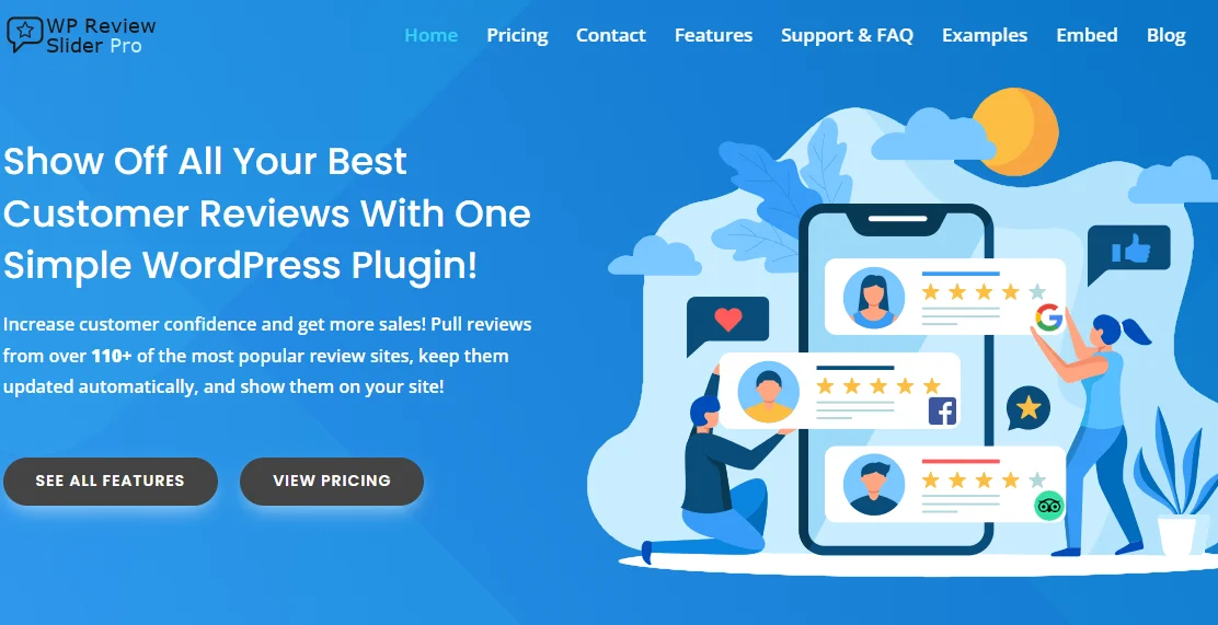 WP Reviews Slider Pro WooCommerce Plugin