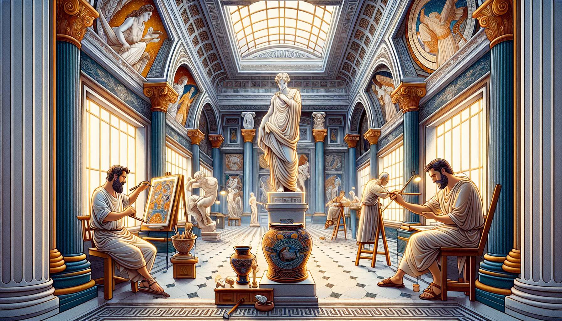 Famous Greek Artists and Masterpieces