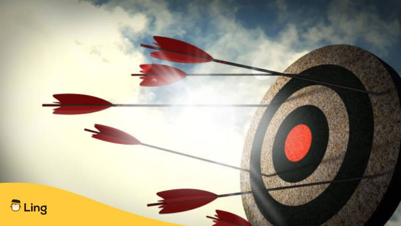 Arrows are mistakenly not targeted - 5 Signs You Are Making Mistakes In Learning A Language
