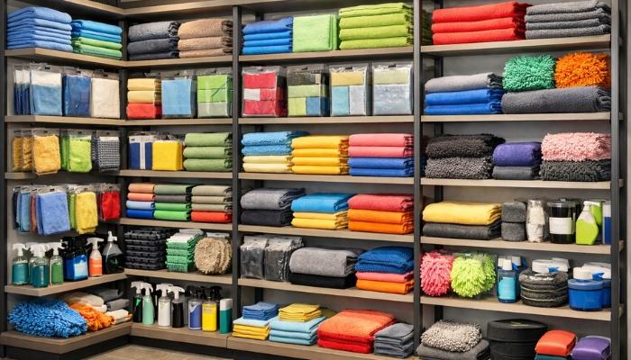 A trading company has stocked up range of products