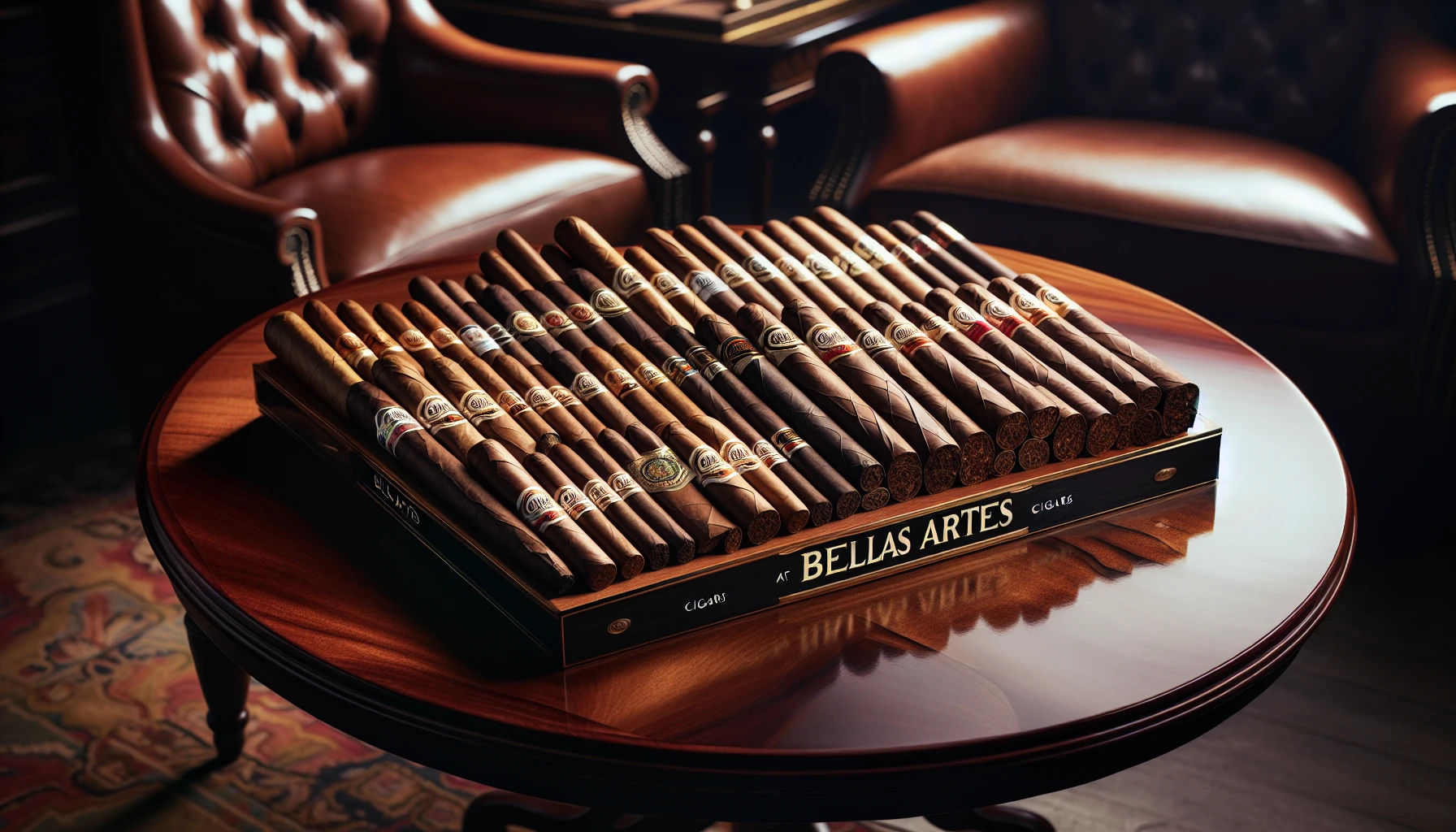 Bellas Artes cigar sizes