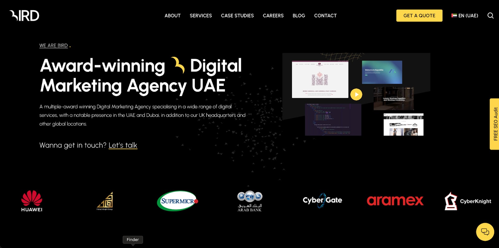 Bird Marketing is a top-rated design agency in Dubai