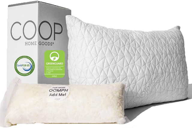 coop home goods best king-size pillows