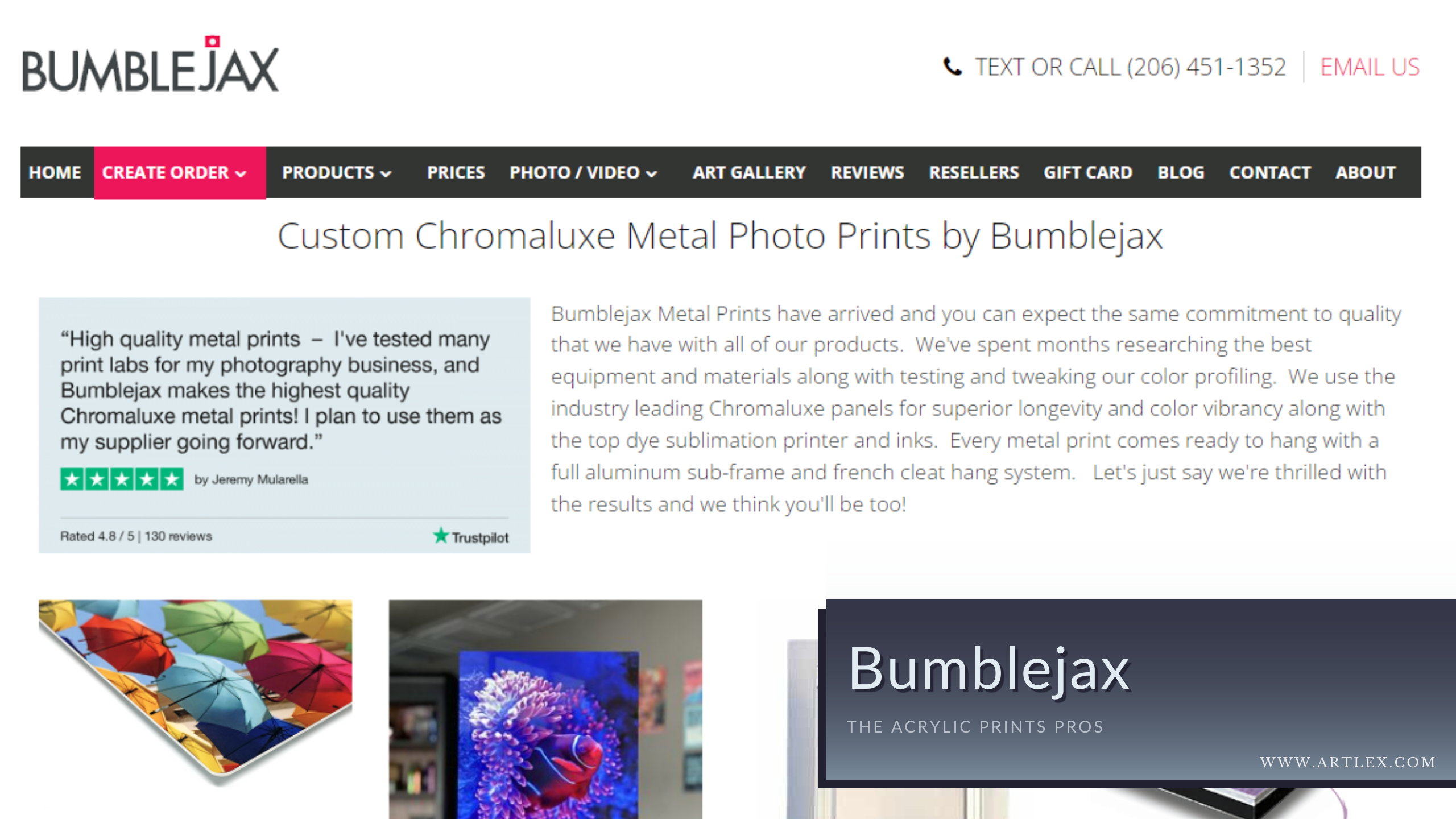 BumbleJax Aluminum Prints