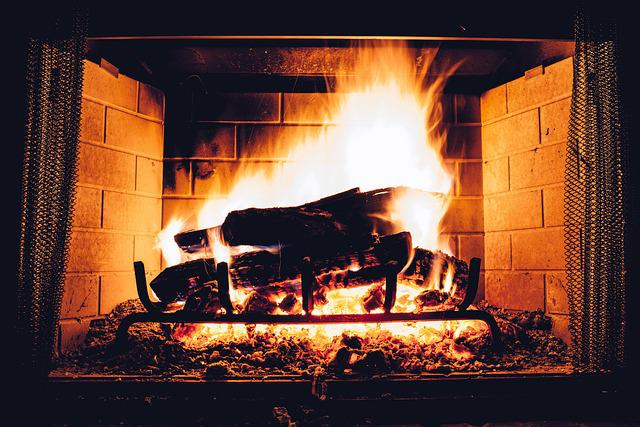 blaze, fireplace, bonfire