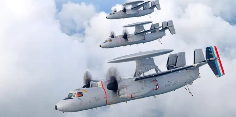 Production of Three E-2D Advanced Hawkeye Airborne Early Warning and Control Aircraft, $354 Million