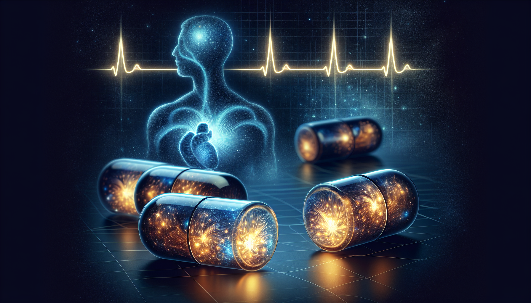 Illustration of magnesium supplements