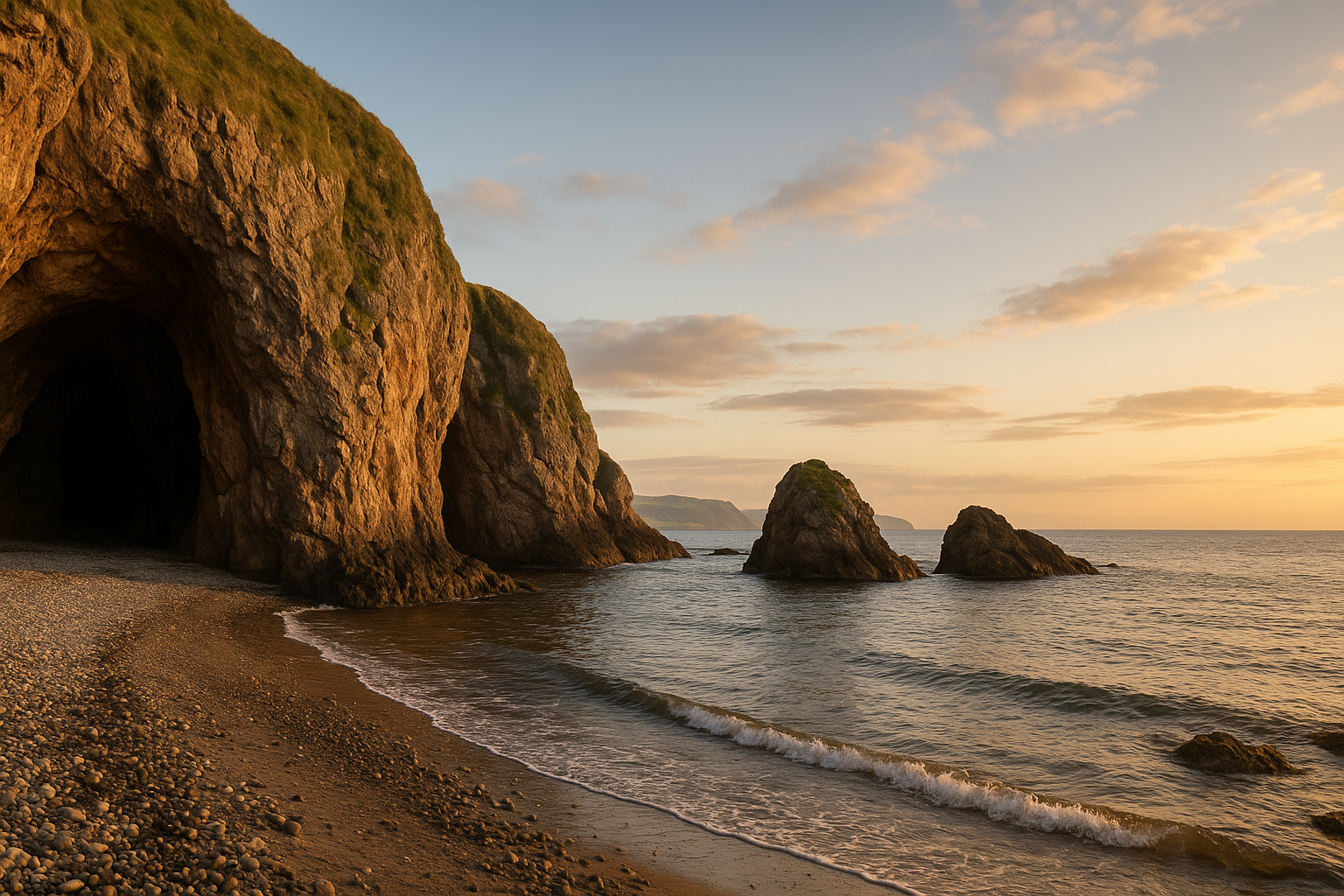 Cushendun-Caves:-The-Stormlands’-Shadowy-Secrets