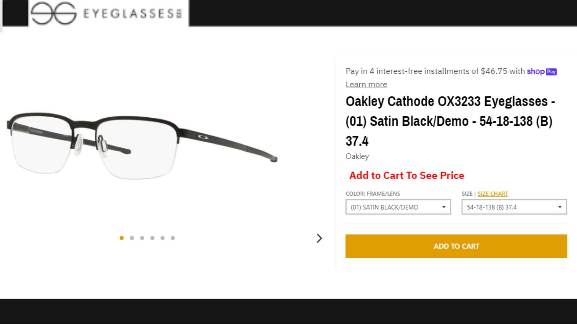 Oakley 2024 cathode glasses