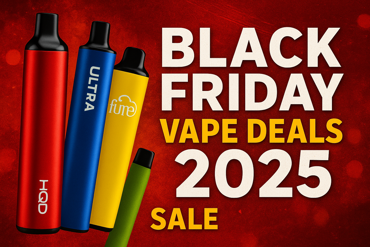 Black Friday Vape Deals 2025