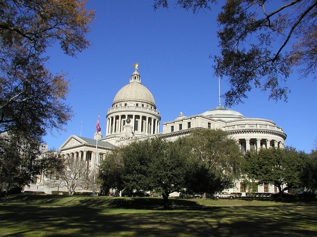 mississippi, state, capital