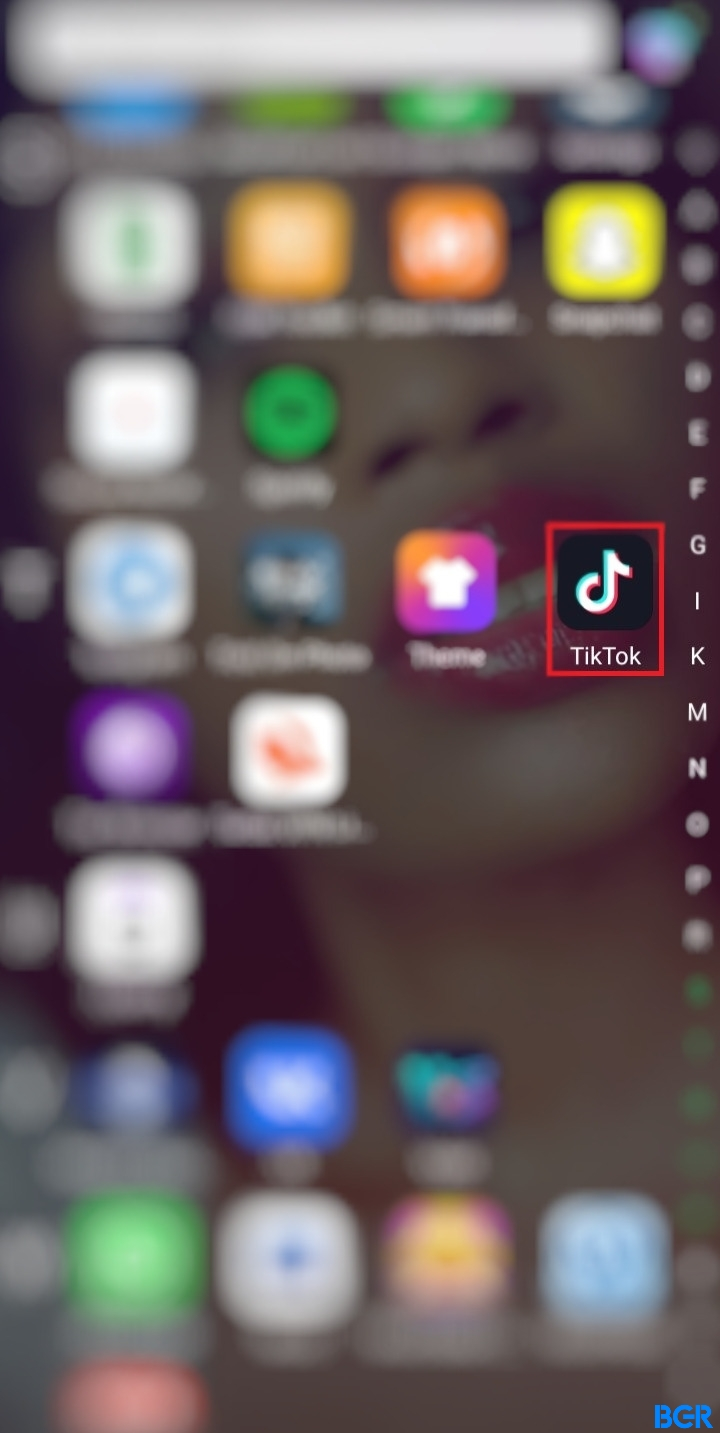 TikTok app