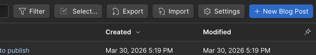 Click the Export button to start the export process