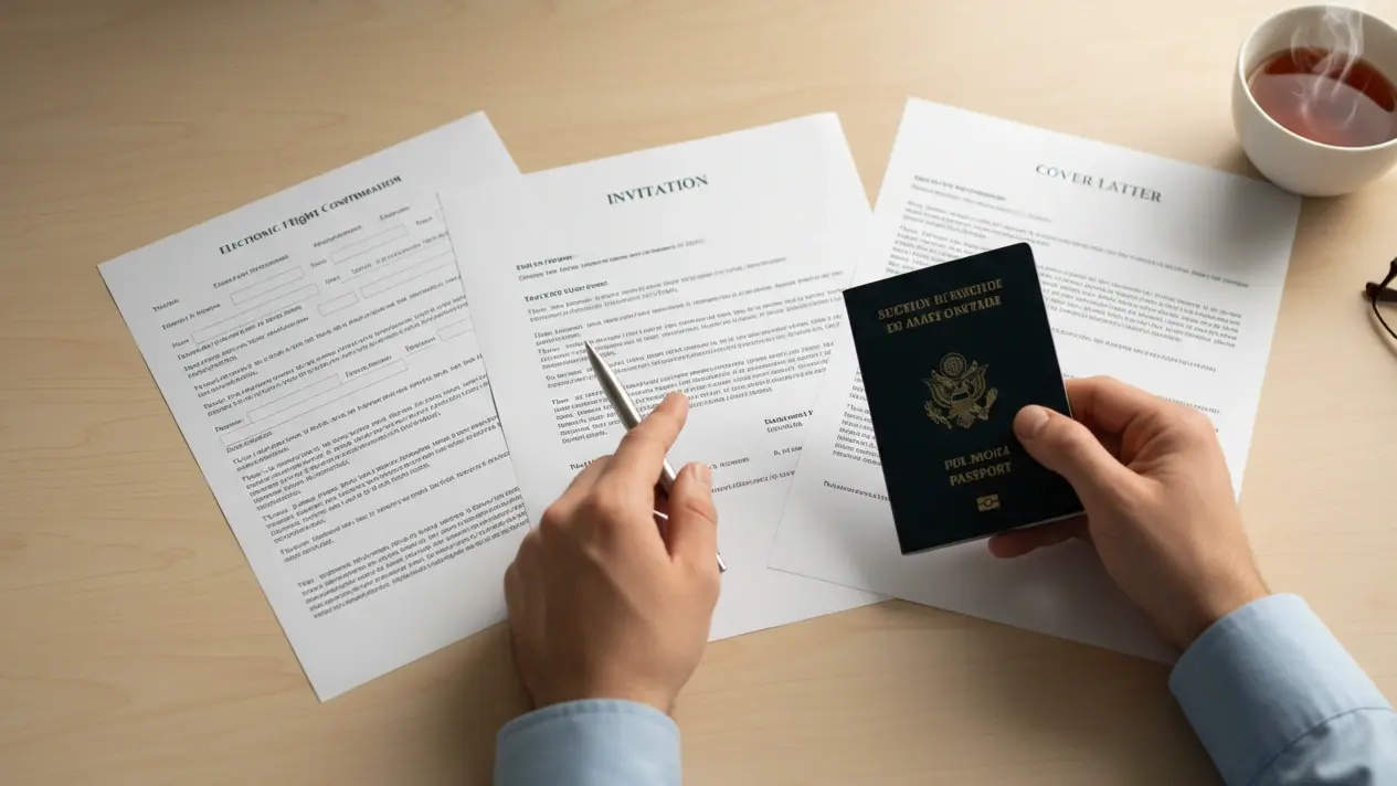 How To Make Your Flight Itinerary Match The Rest Of A Visa File When There Is No Hotel Booking To Carry The Story