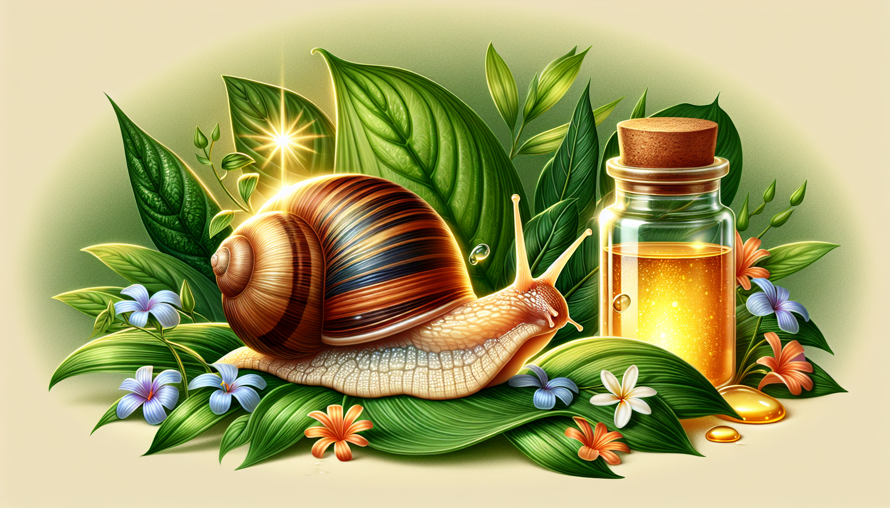 Ferment filtrate and snail mucin skincare ingredients