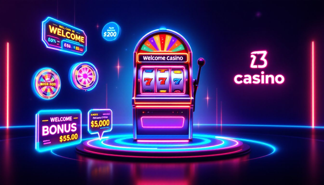 Best welcome bonuses available at UK online casinos.